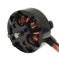 強力な電気ブラシレスDCモーター、8mmシャフト径、1.5N.mトルク、最大電流41.6A