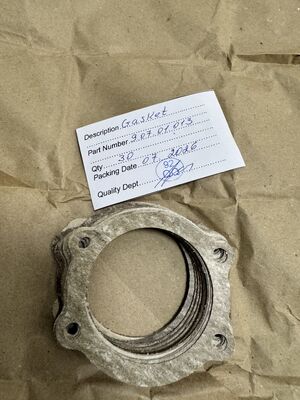 4 均等に隔たれたボルトの固定孔 高温耐性円形多孔フレンズガスケット 航空の端面密封のための円形密封ガスケット